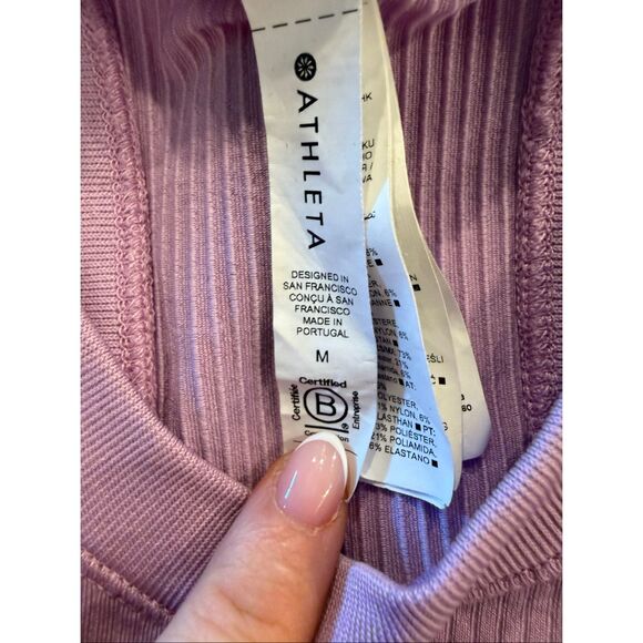 Athleta purple tank- size M - Picture 3 of 6